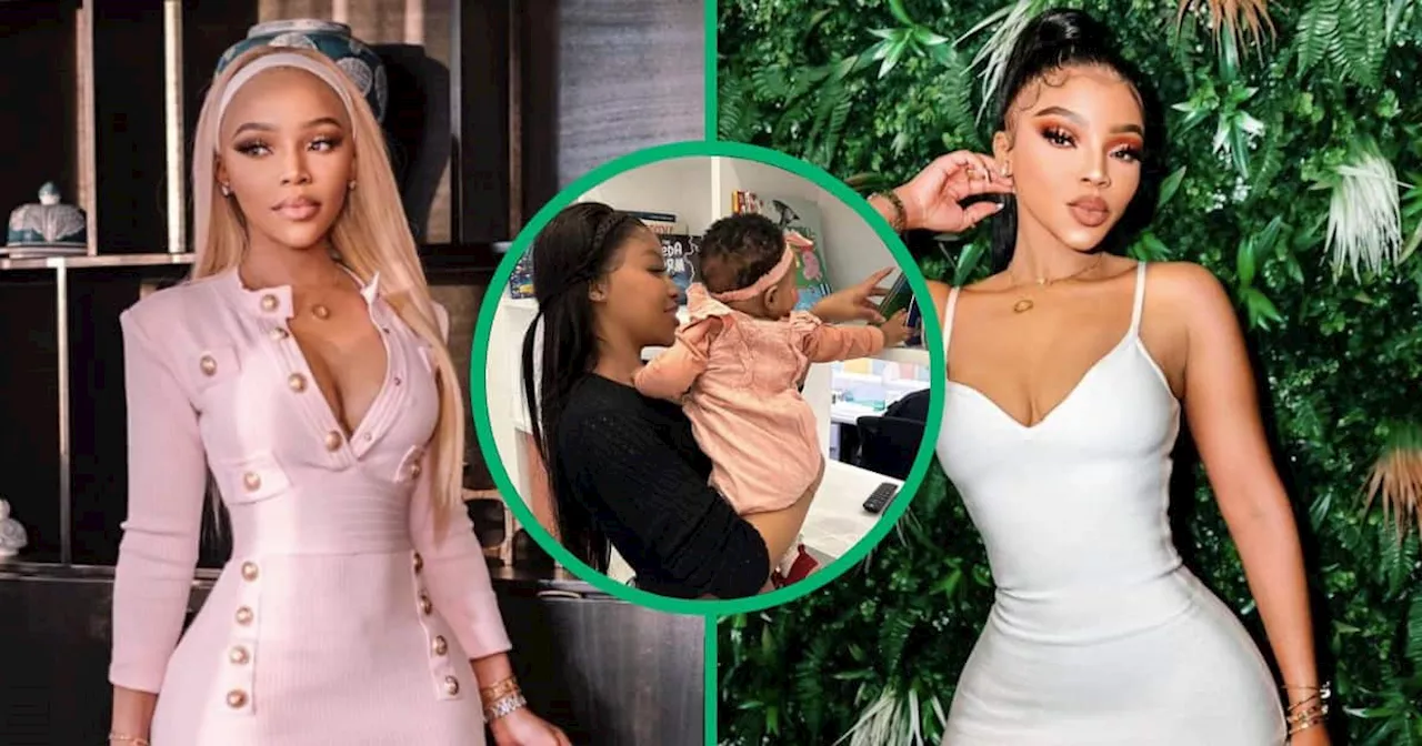 Faith Nketsi Buys Stunning Diamond Earrings for 1-Year-Old Daughter Sky Njilo, Shares Pics Online