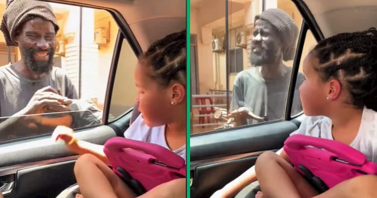 Innocent Child Gives Beggar Money Then Panics: Viral TikTok Video Leaves People With Mixed Emotions