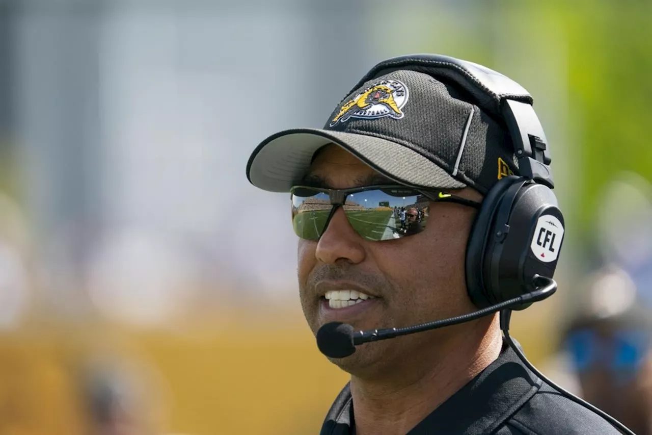 Ticats head coach Steinauer won't say who'll be his starting QB against Montreal