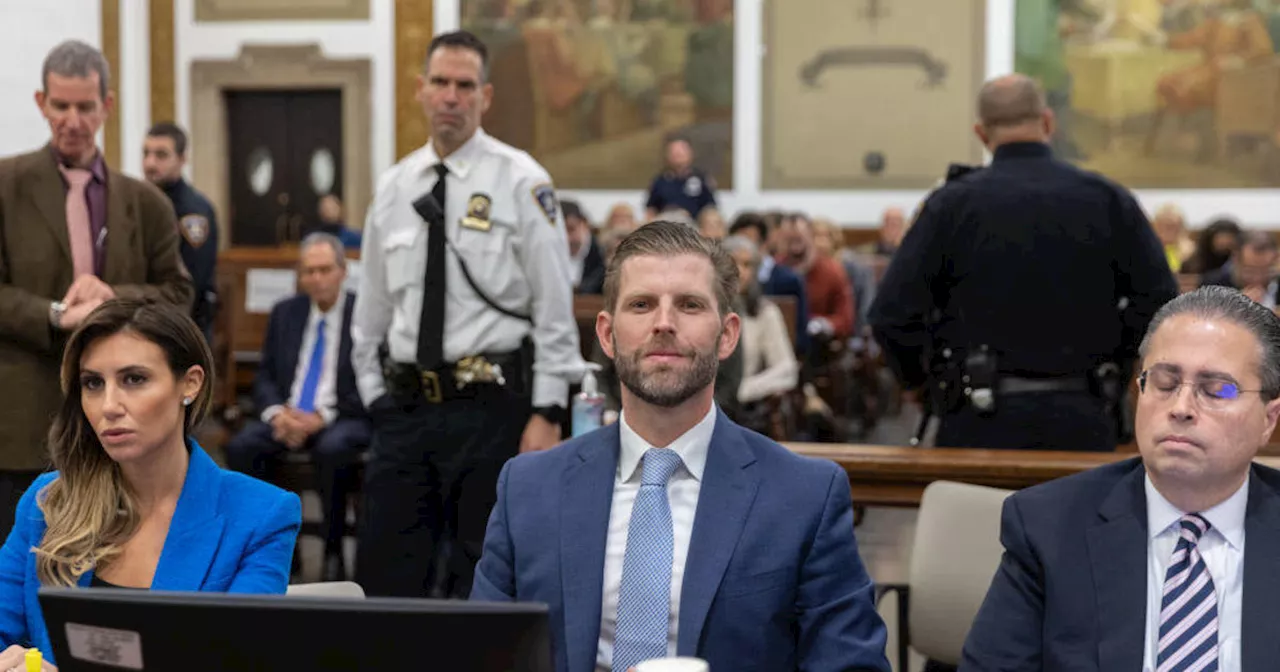 Eric Trump takes stand at New York fraud trial after Donald Trump Jr. wraps up testimony