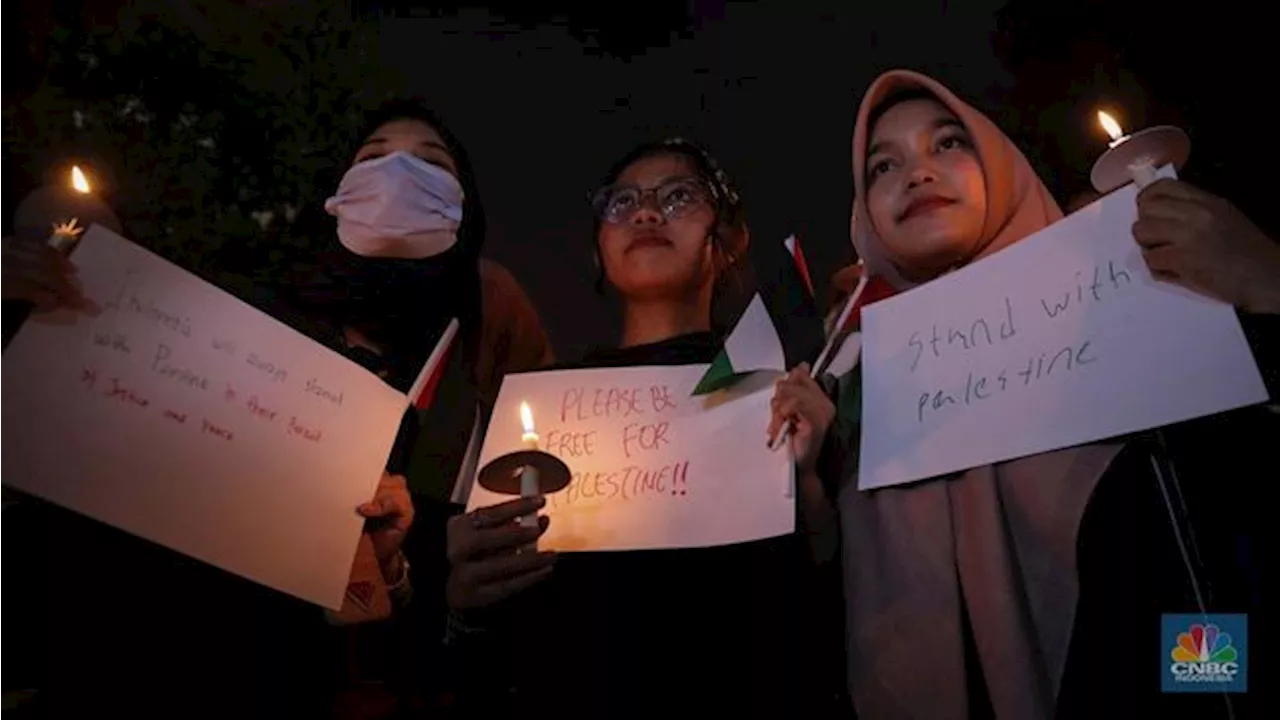 Solidaritas Warga RI, Gelar Doa Bersama di Kedubes Palestina