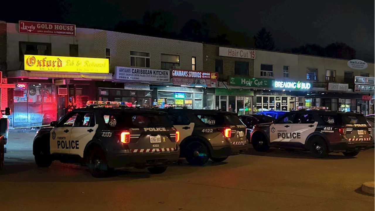 Two men seriously injured in shooting at Eglinton East pub