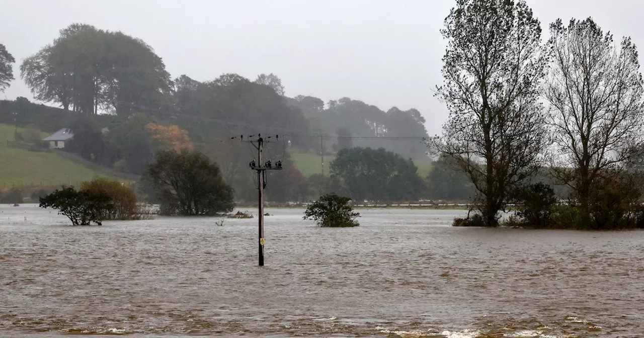 Storm Ciarán areas in Scotland to be lashed as heavy rain and wind batters UK