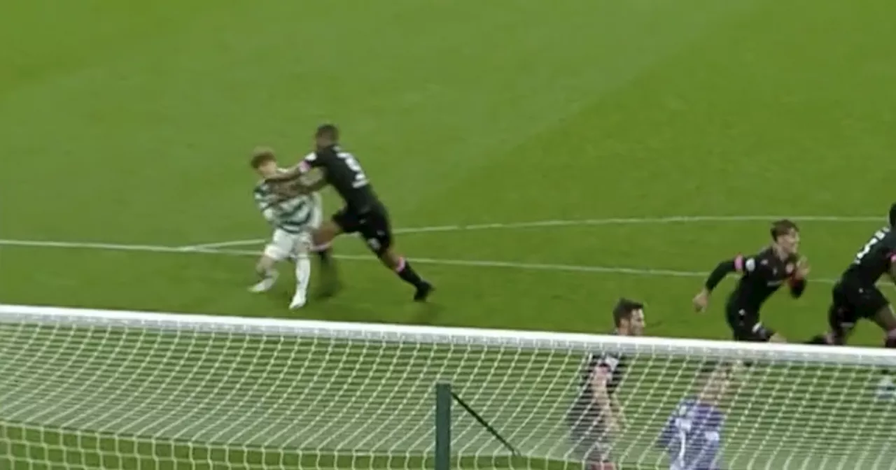 Unseen Celtic penalty claim has punters crying 'is this NFL'