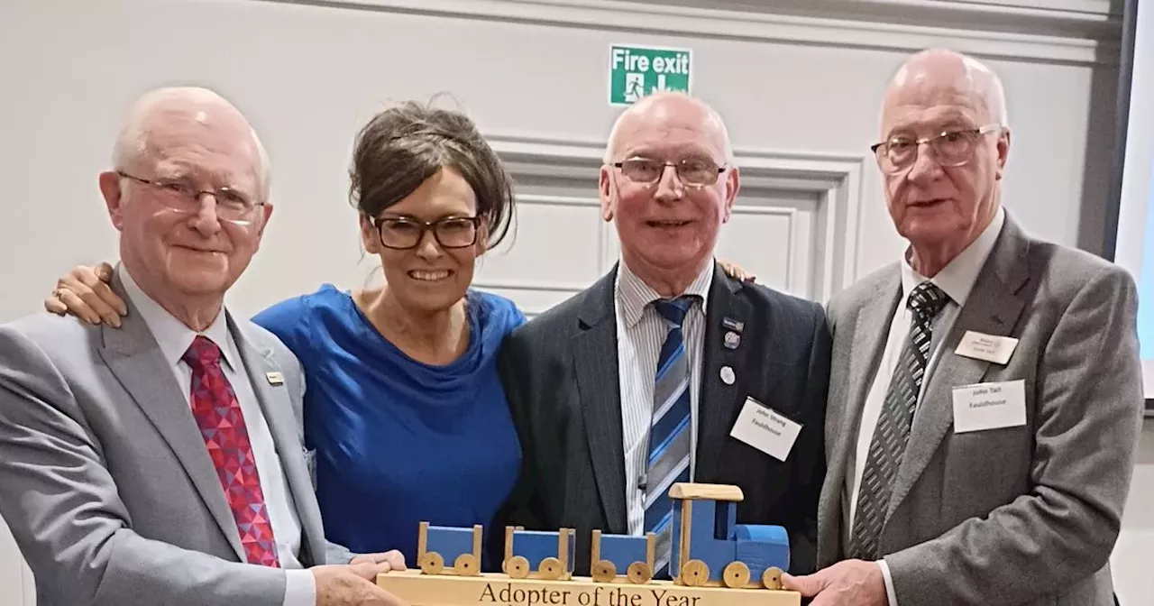 West Lothian rotary club rewarded for keeping train station on track