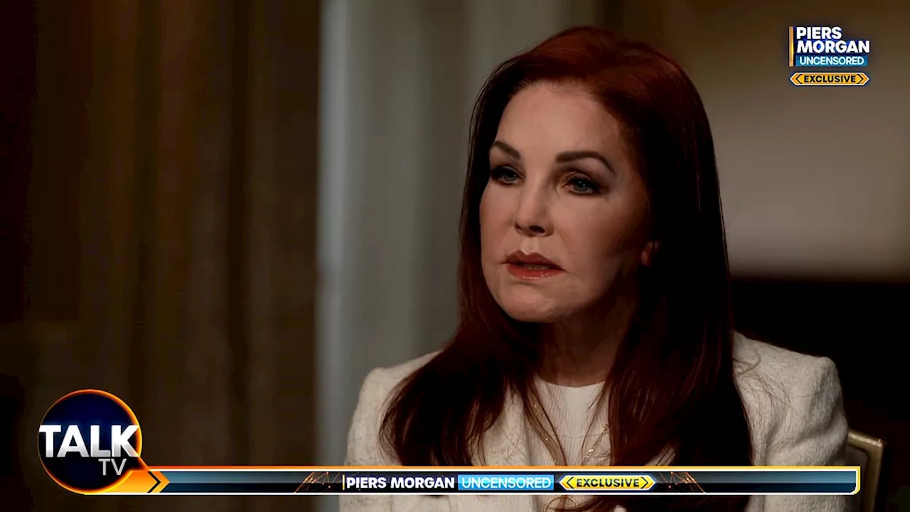 Priscilla Presley confirms she DOES want to be buried next to Elvis on the Graceland estate when she...