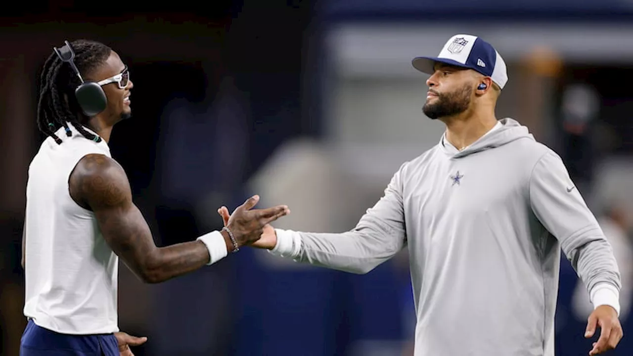 Cowboys’ Dak Prescott, CeeDee Lamb were inspired by Texas Rangers