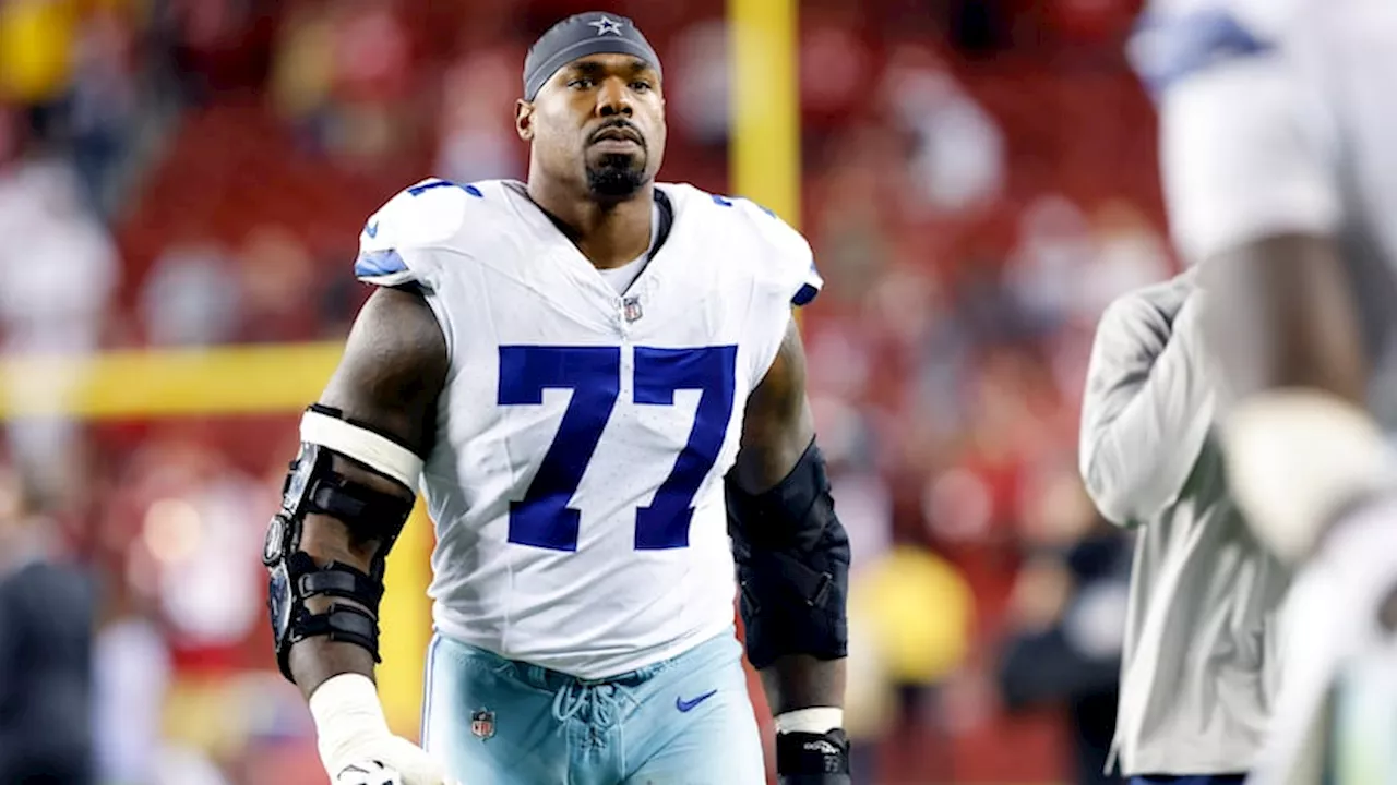 Cowboys’ Tyron Smith (neck) missed Thursday practice