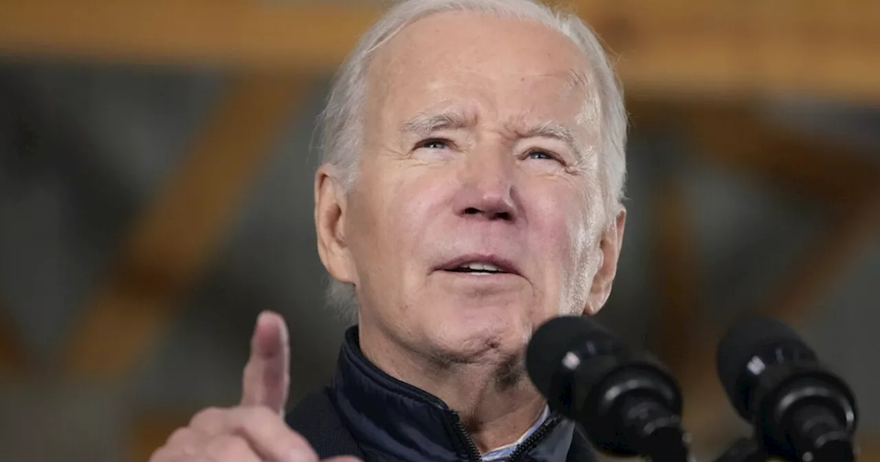 Biden heckled by rabbi calling for Gaza ceasefire during campaign stop