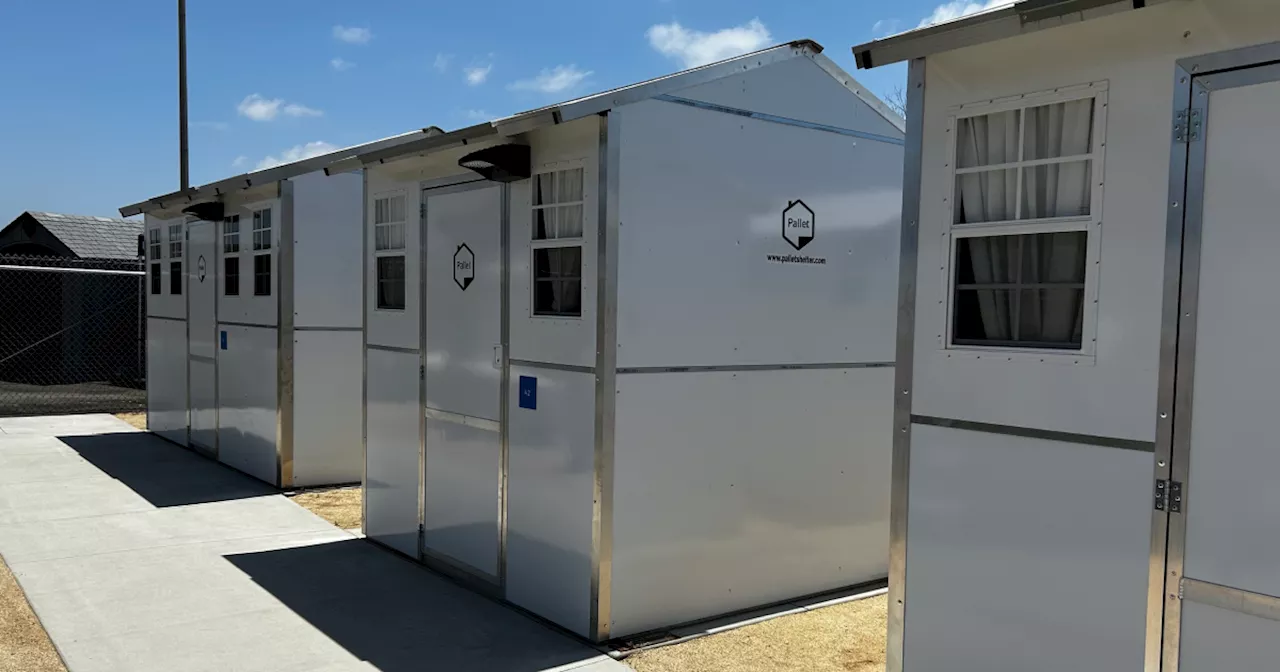 Denver receives first batch of tiny homes as it looks to house 1,000 homeless by the end of the year