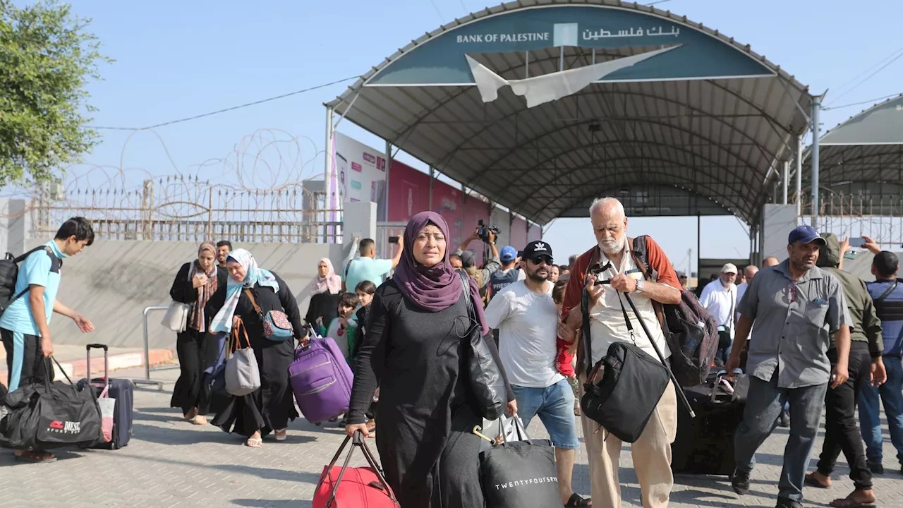 Mehrere tausend Ausländer wollen laut Äypten den Gazastreifen verlassen