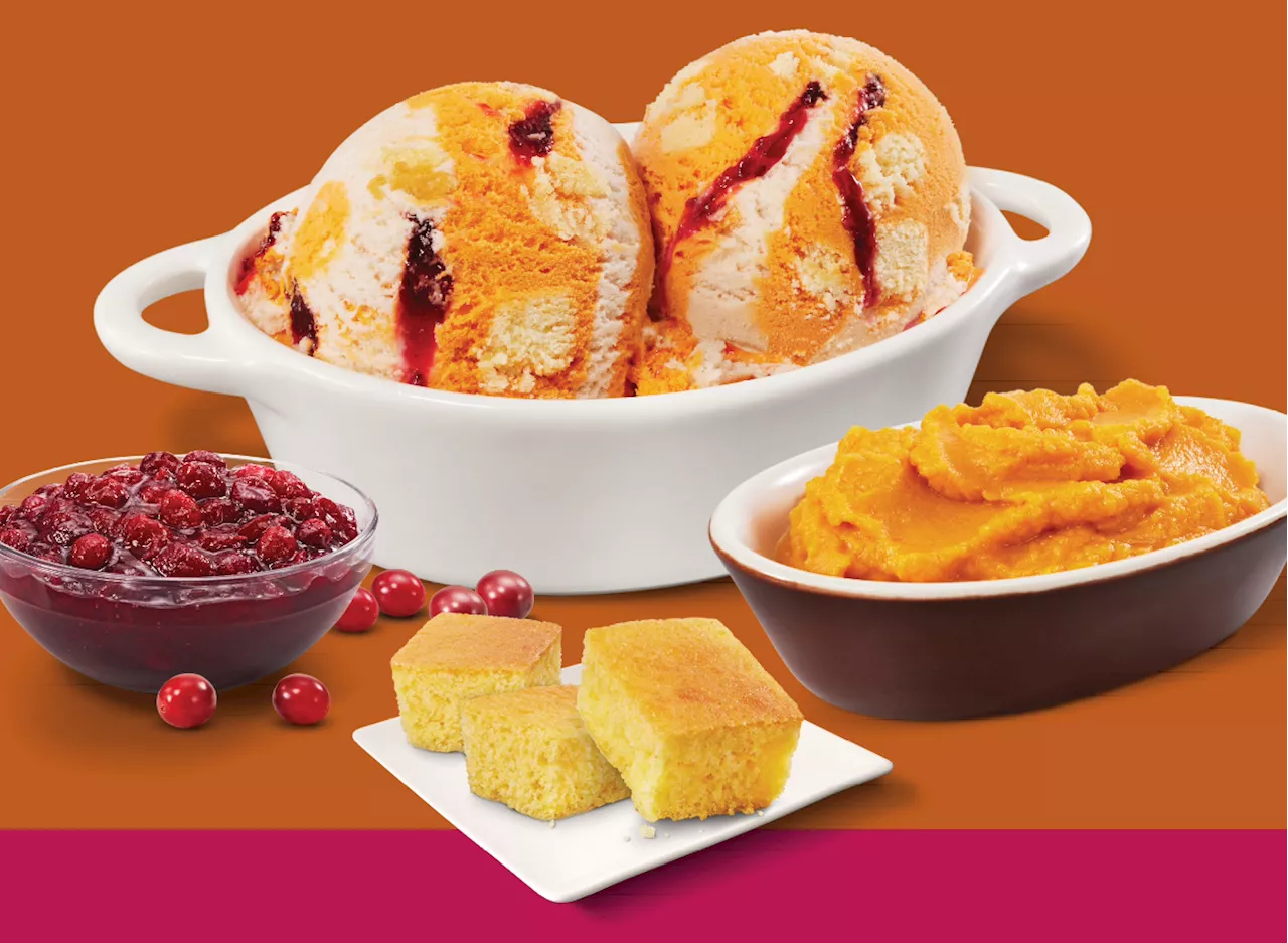 Baskin-Robbins Debuts New Ice Cream Flavor That Tastes Like Thanksgiving