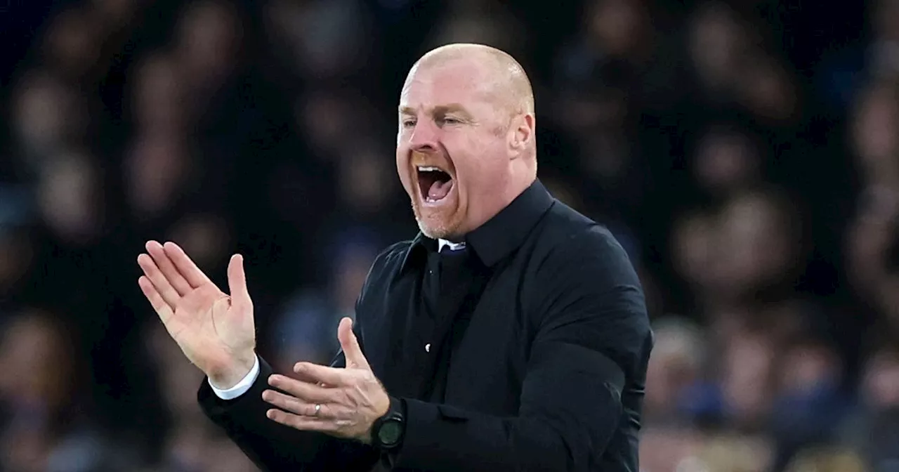 Sean Dyche fumes during Burnley win as Everton star taunted with X-rated chant