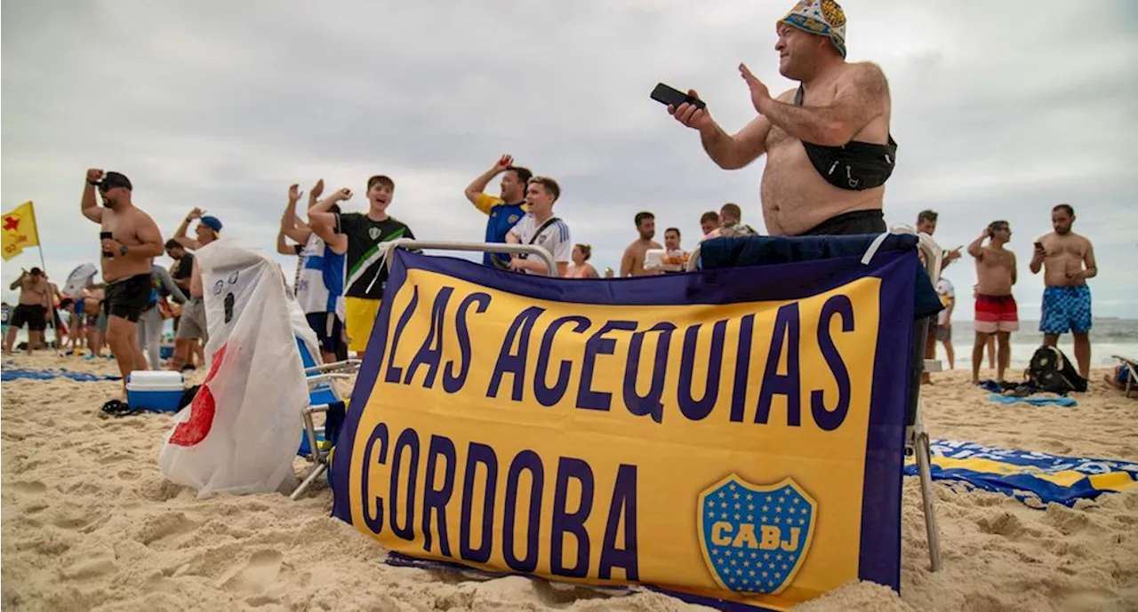 Copa Libertadores: Pelea entre aficionados de Boca Juniors y Fluminense se desata en Río de Janeiro