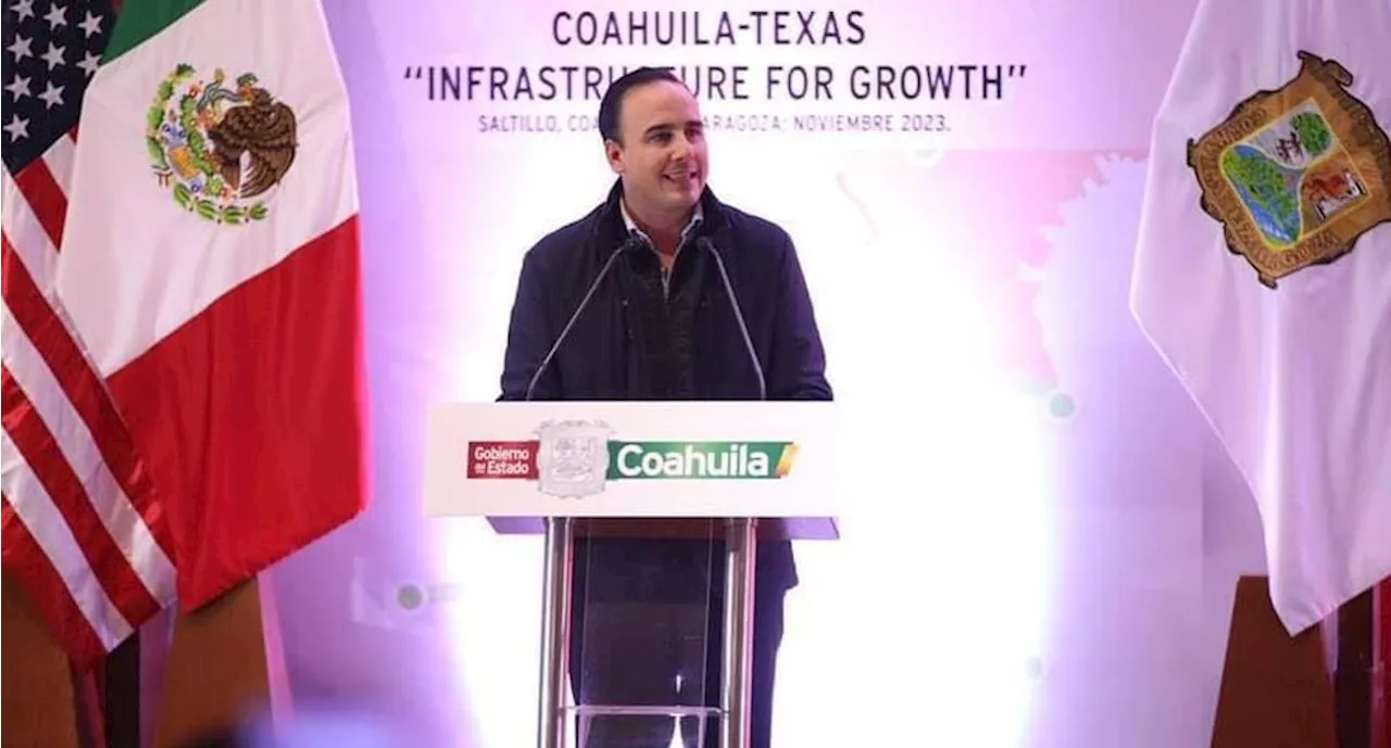 Vienen inversiones muy buenas para Coahuila: Manolo Jiménez