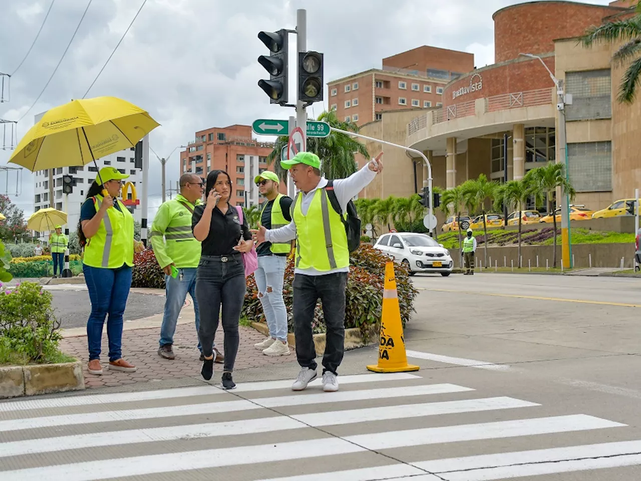 Tránsito de B/quilla implementa campaña de seguridad vial para peatones