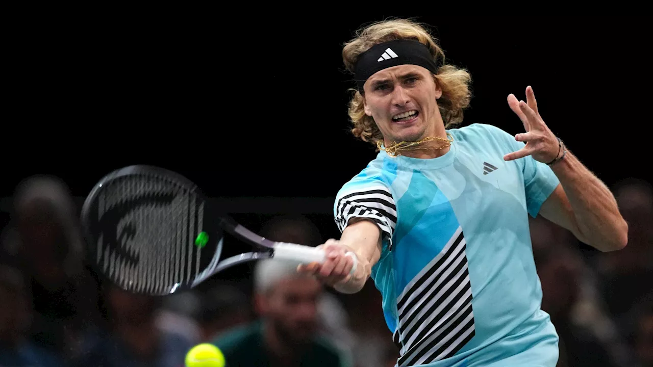 Masters Paris: Alexander Zverev scheitert im Achtelfinale an Stefanos Tsitsipas - Niederlage in zwei Sätzen