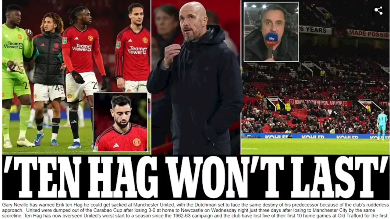 Erik ten Hag sack prediction claims as six ‘most important’ Man Utd players named