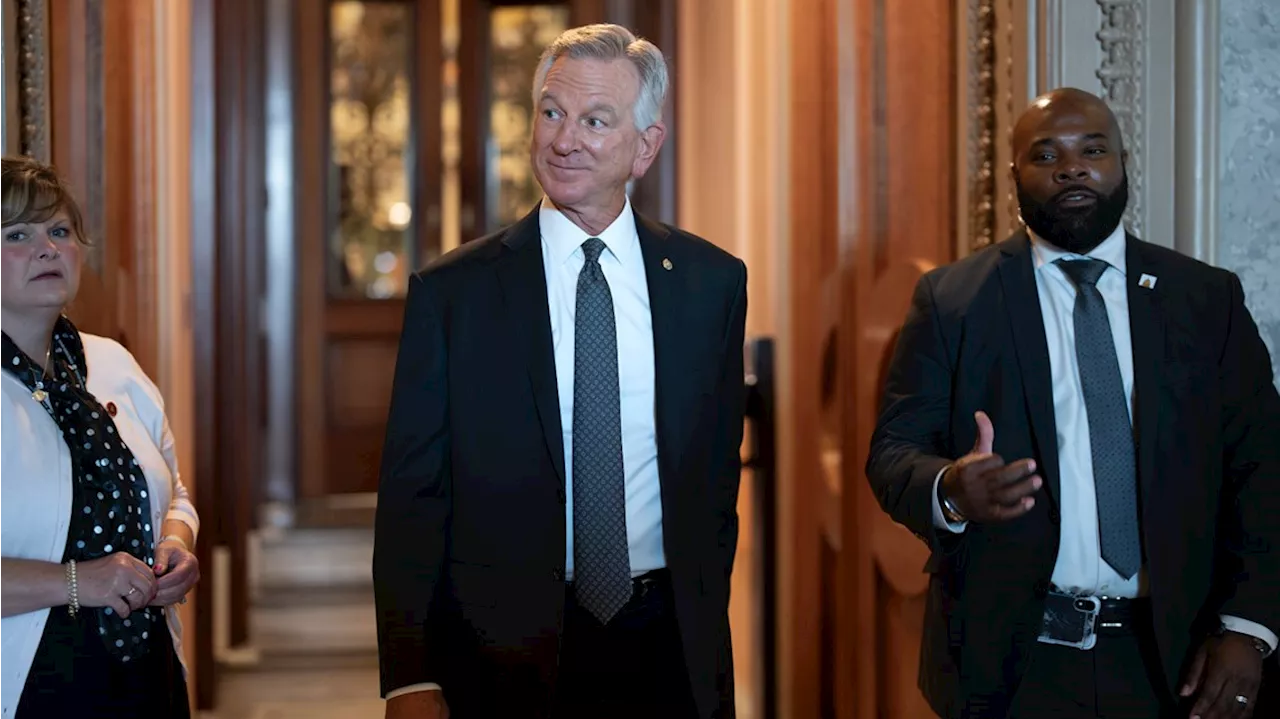 Republicans confront Tuberville over military holds in extraordinary showdown on Senate floor