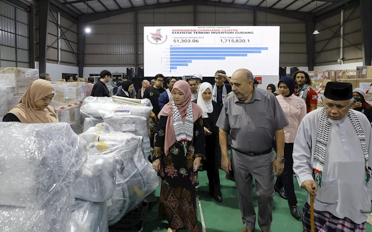 Yayasan Didik Negara bawah KPM sumbang bantuan RM50,000 kepada Palestin