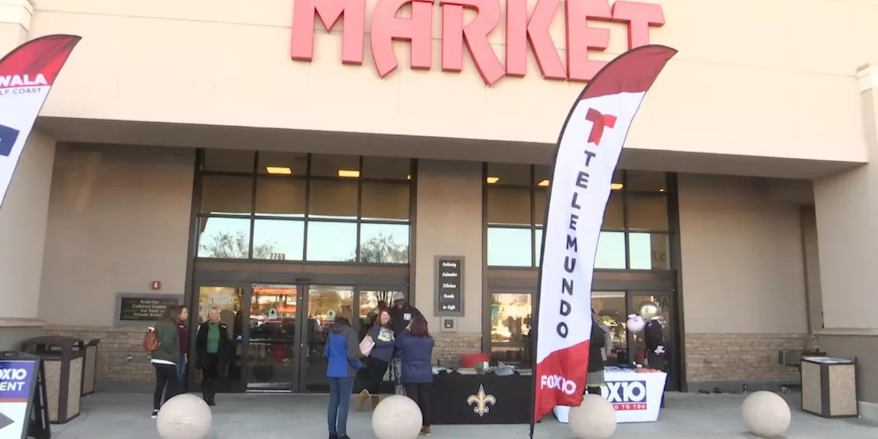 FOX10 teams up with Rouses, Feeding the Gulf Coast, and the New Orleans Saints to tackle hunger