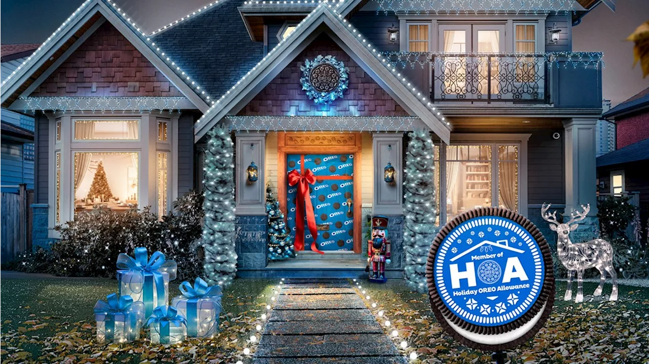 Oreo to reward $100K in prizes to people who decorate early for the holidays