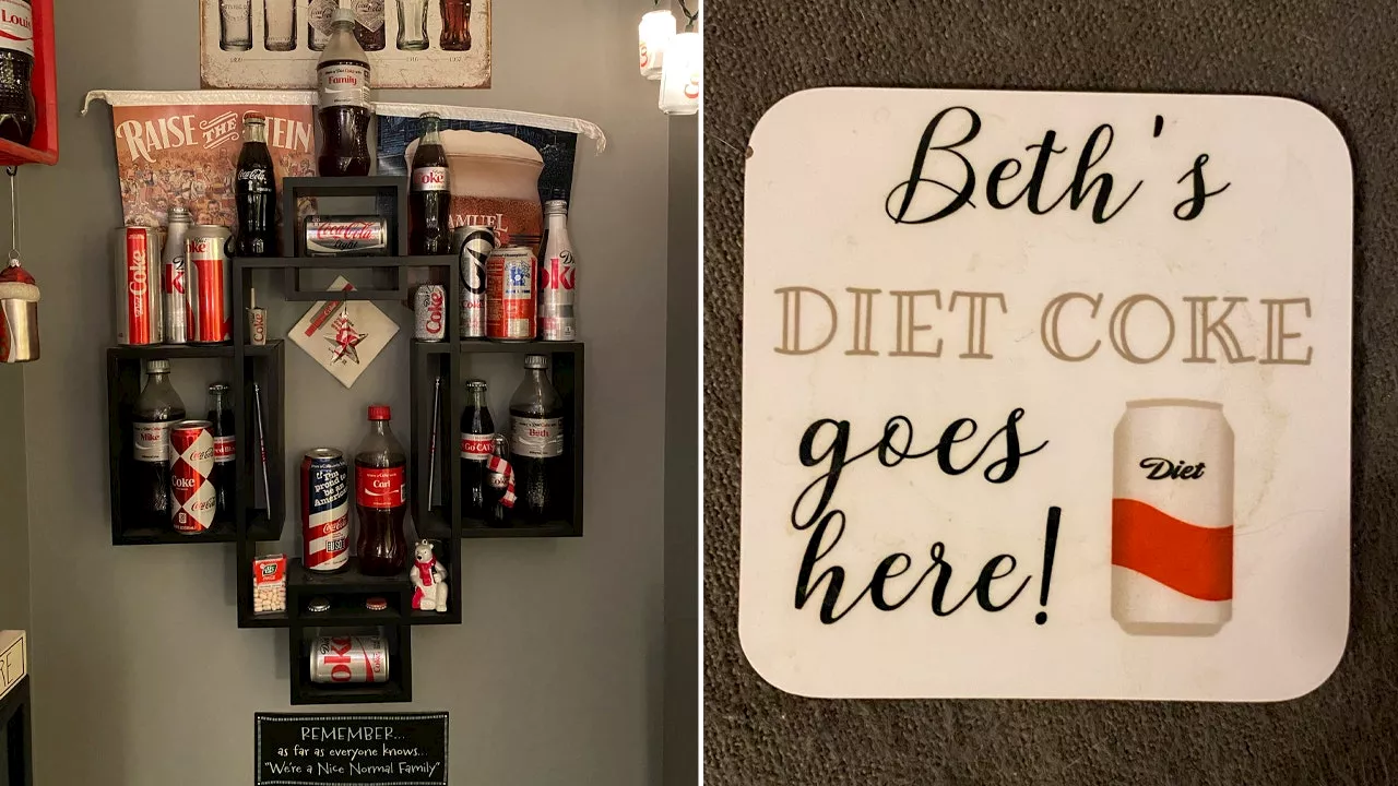 Diet Coke-obsessed mom from Kentucky reveals her viral collection and ‘the joy it brings me’