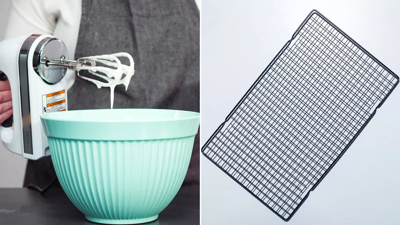 Viral kitchen hack revealing how to use electric hand mixer hands-free divides Instagram users