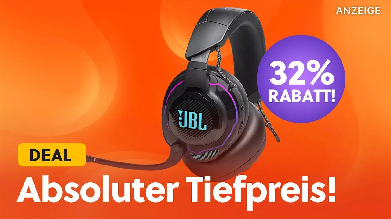 Null Verzögerung, maximale Kommunikation: Das JBL Quantum 910 Wireless Gaming Headset zum absoluten Tiefpreis auf Amazon!