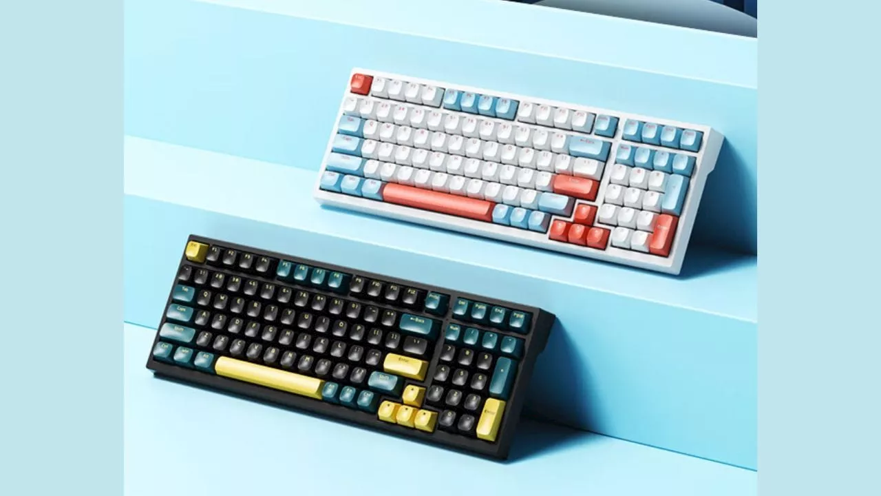 Mechrevo K590 mechanical keyboard with 99-key layout, custom switches launched for 309 yuan ($42)