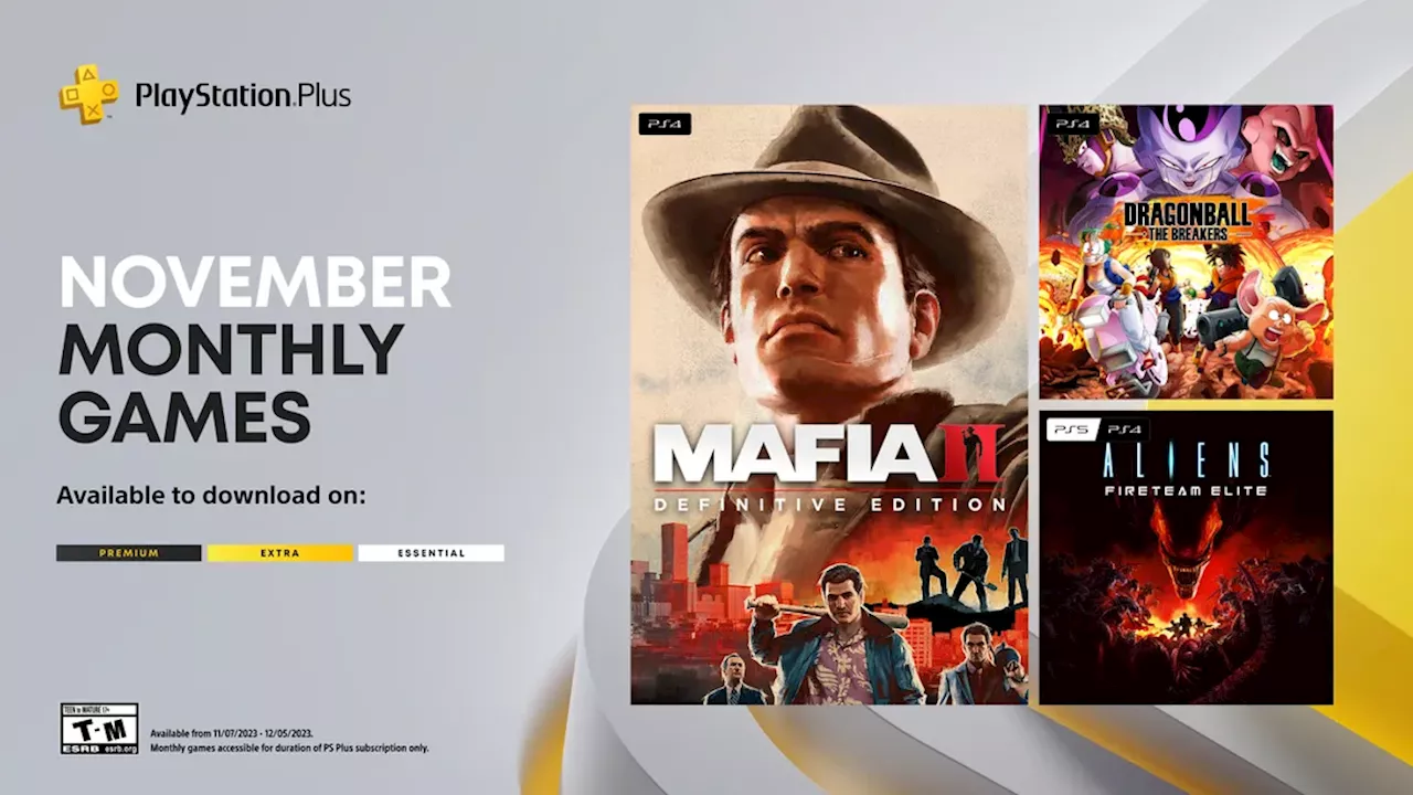 PlayStation Plus Monthly Games for November unveiled: Claim three new games for free