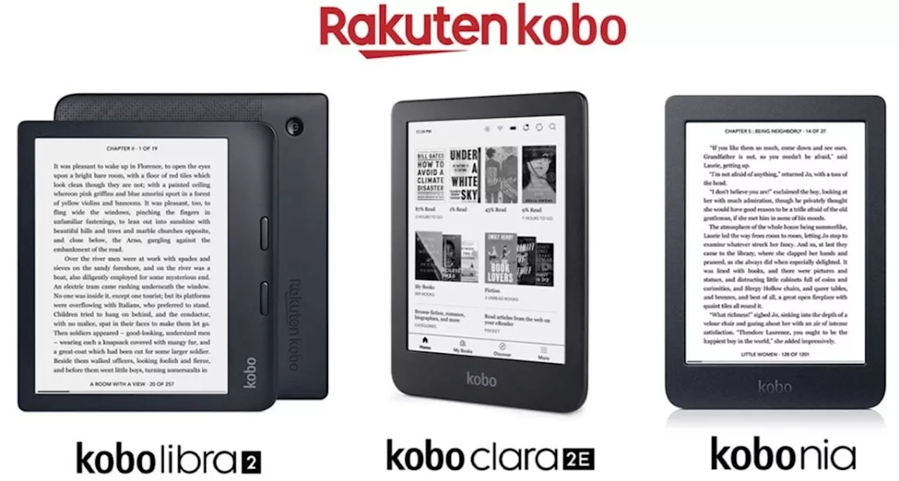 Rakuten Kobo Libra 2, Kobo Clara 2E and Kobo Nia eReaders released in India