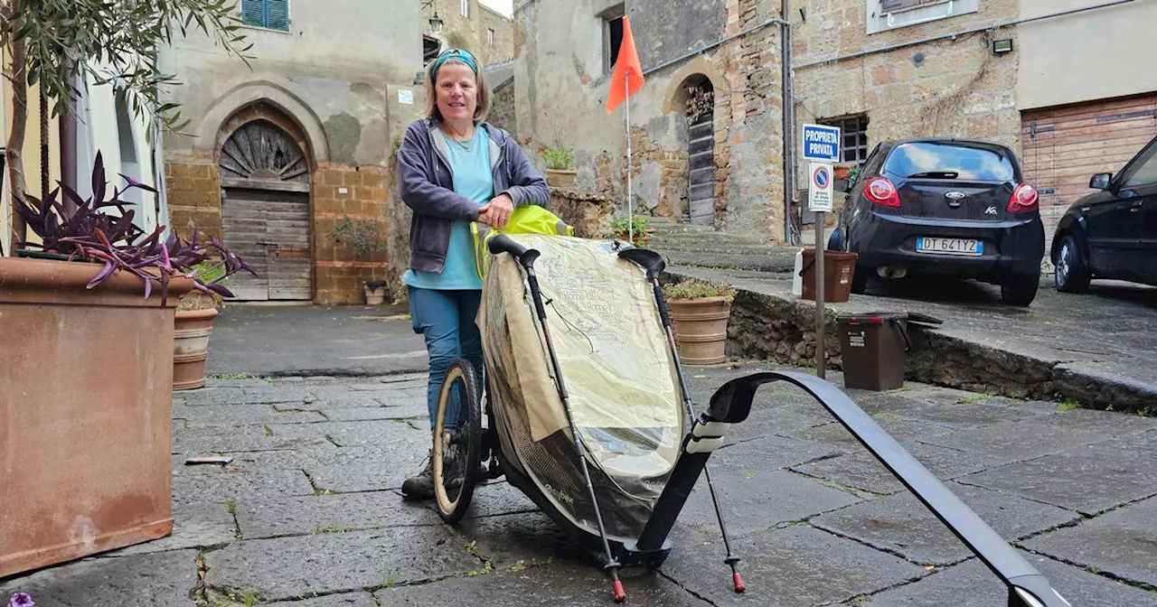 Glasgow woman almost reaches Rome after six month 2,000 mile walk from home