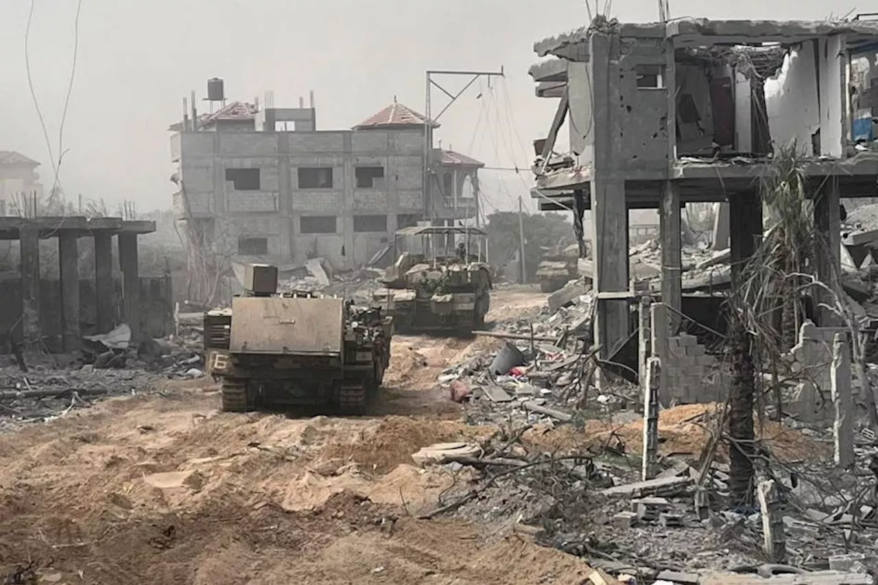 Efforts to pause fighting gain steam as Israeli troops push towards Gaza City