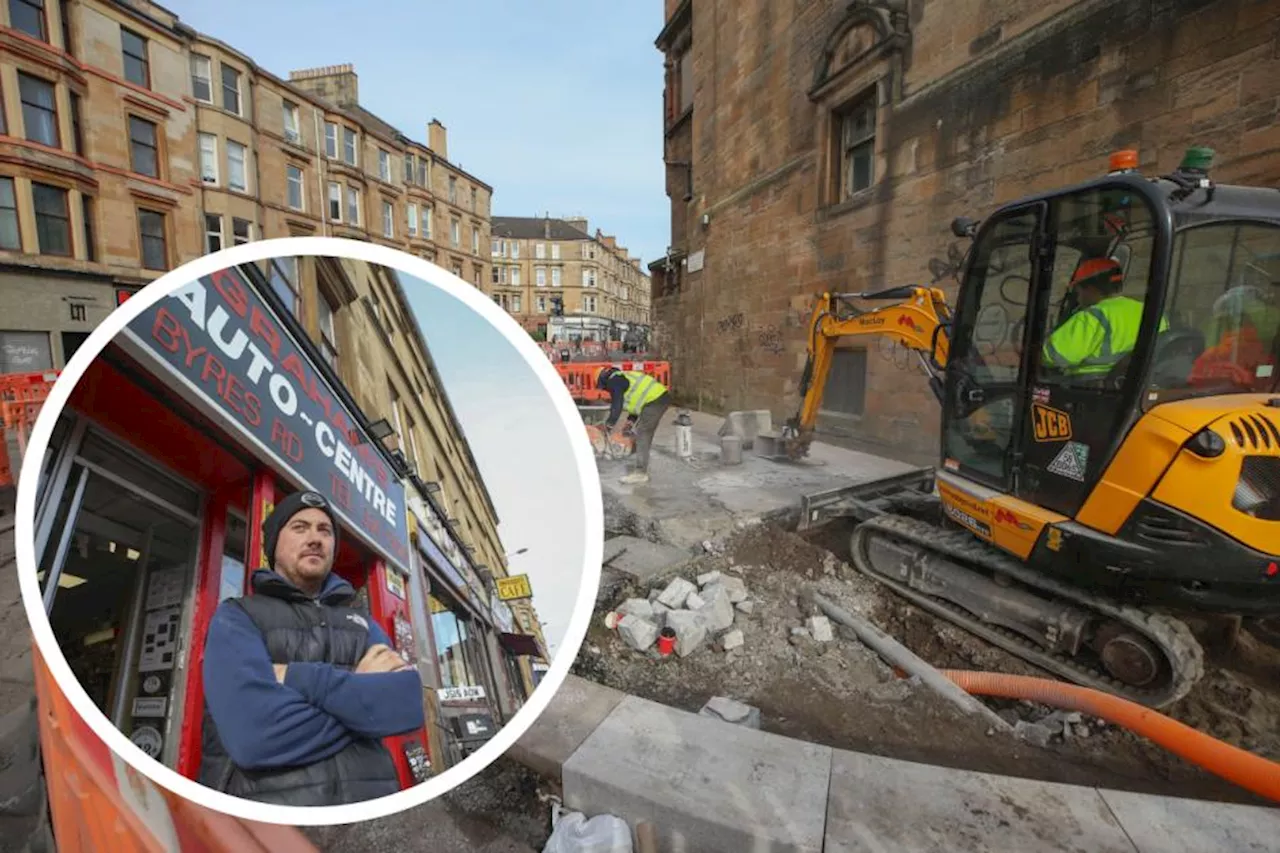 Glasgow City Council slammed for 'unnecessary' work near Byres Road