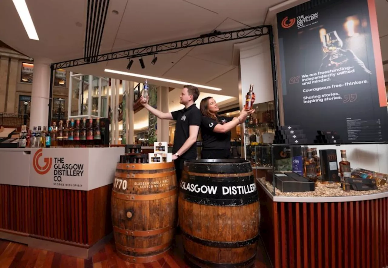 Popular gin brand opens store in Glasgow shopping centre