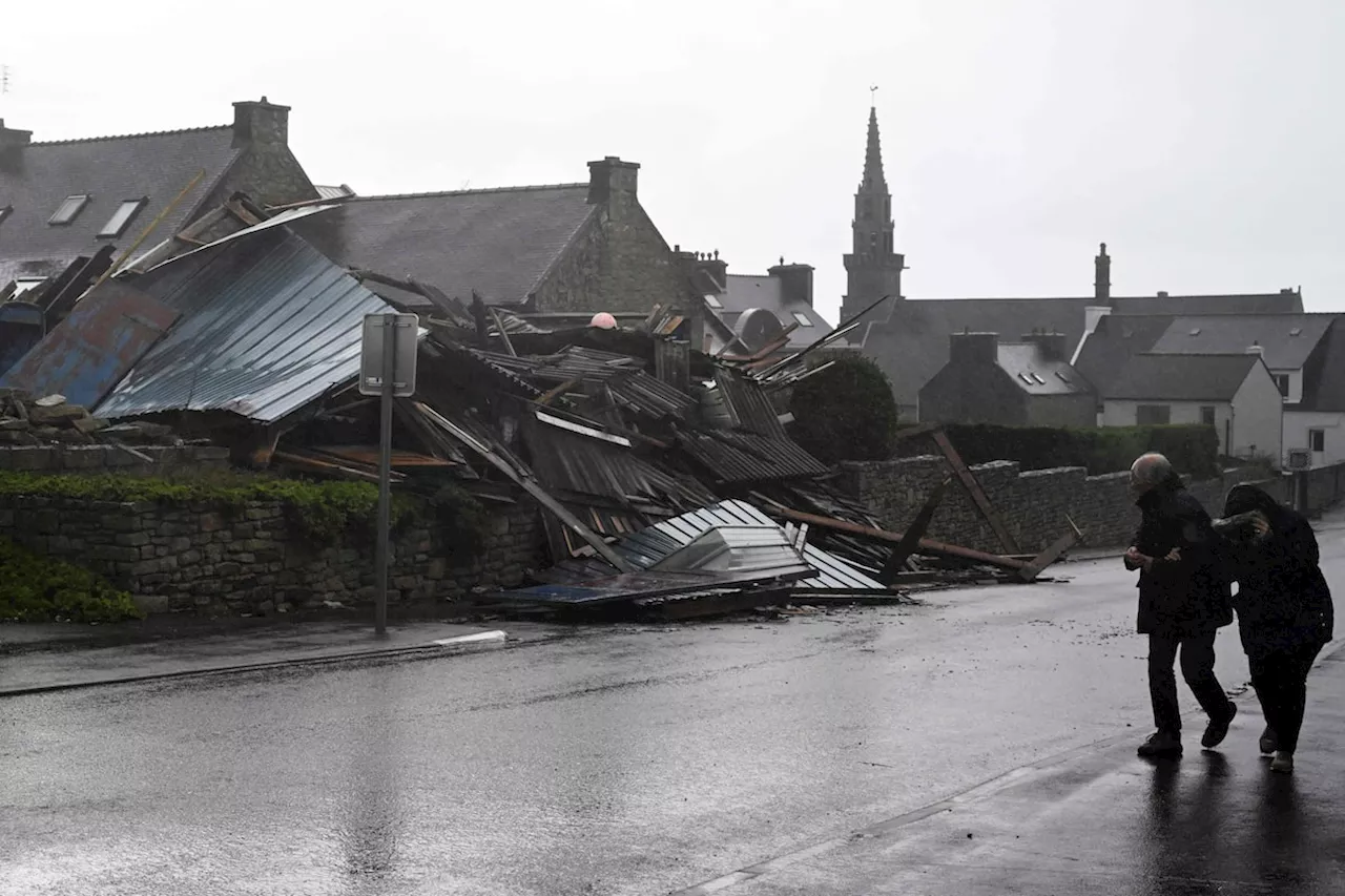 Storm Ciaran whips western Europe, blowing record winds in France, leaving millions without power