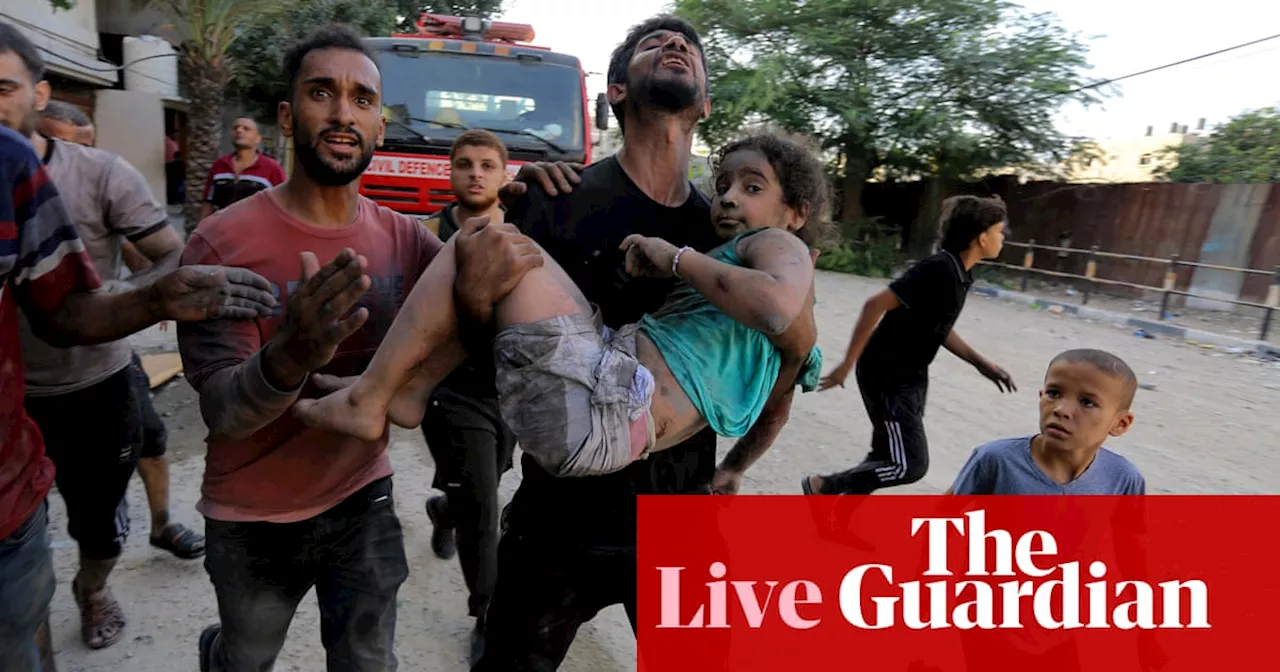 Israel-Hamas war live: at least 195 killed in two days of strikes on Jabalia camp, says Hamas; Gaza tragedy ‘unprecedented’