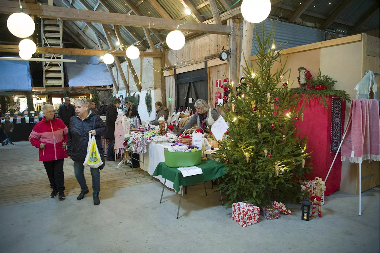 Lista: Många julmarknader i Halmstad, Hylte och Laholm