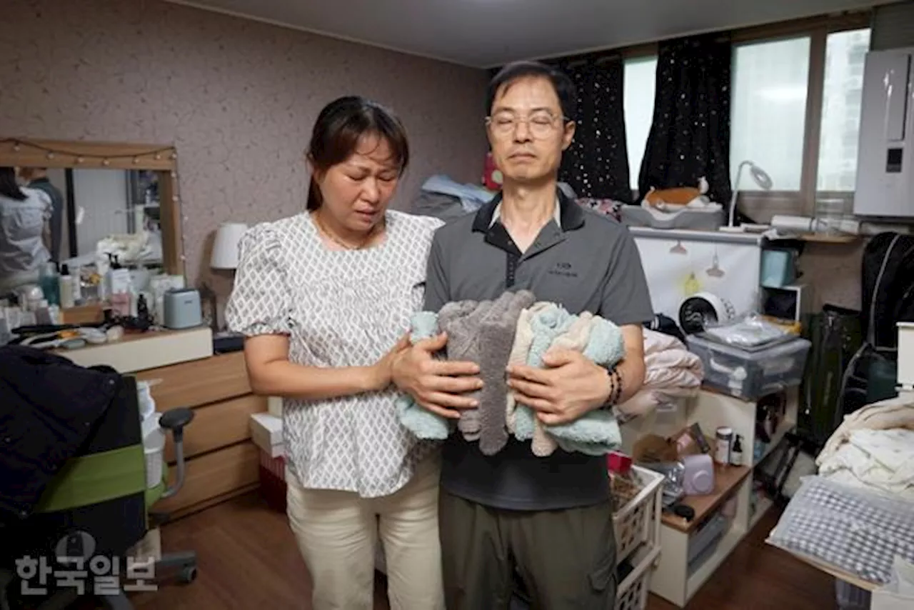 '아이 숨결 묻은 수건 한장 못 버려'... 엄마아빠의 시간은 멈췄다