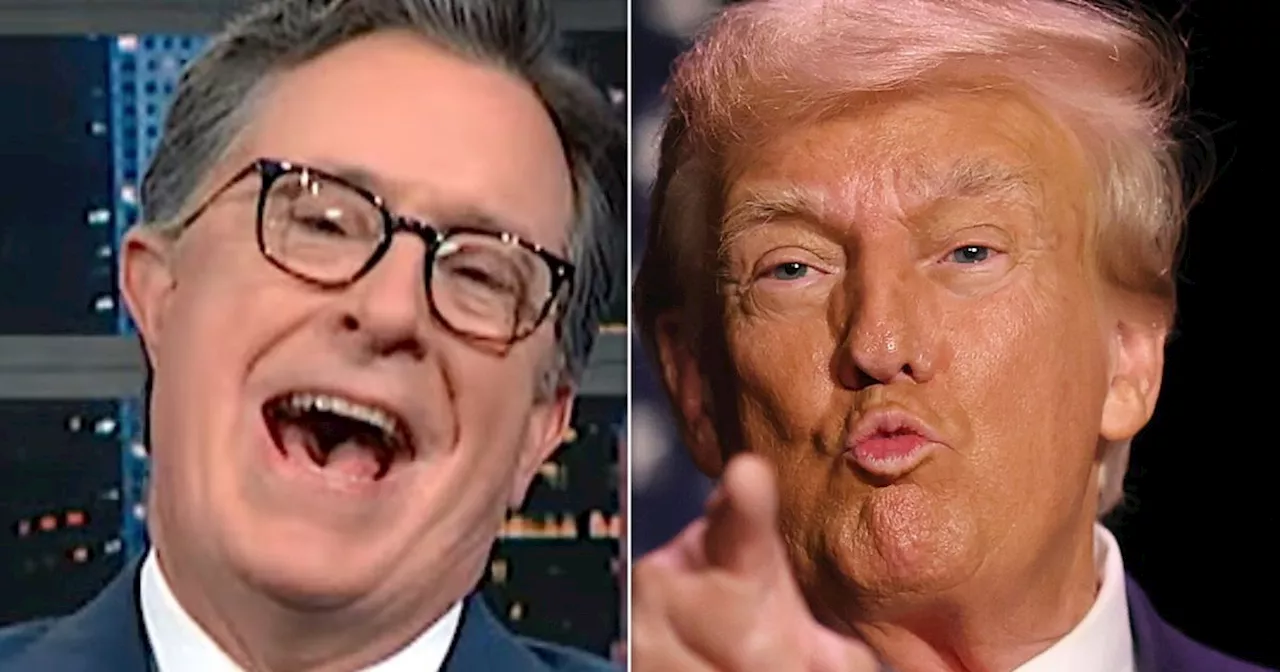 Stephen Colbert Hits Trump Where It Hurts With Crack About His 'Tiny' Parts