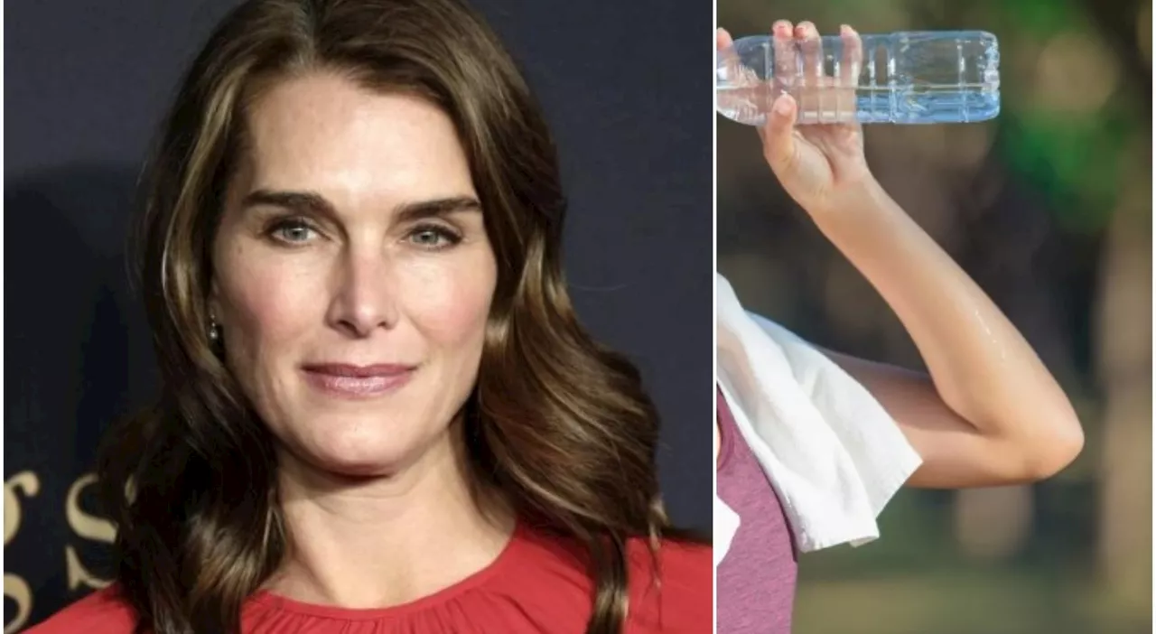 Brooke Shields: «Mi hanno ricoverata per una grave crisi epilettica, avevo bevuto troppa acqua»