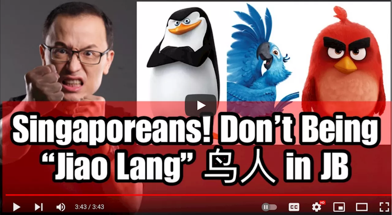 S’porean tells SG people to “stop being birds” making “cheap, cheap, cheap” sounds in M’sia to be considerate of M’sians