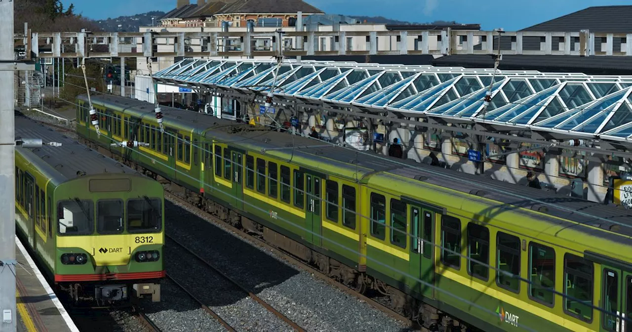 Passengers forced to walk along tracks after DART carriage comes to halt