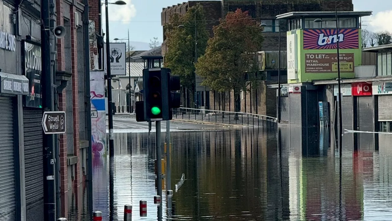 Floods cause 'apocalyptic' scenes in Downpatrick