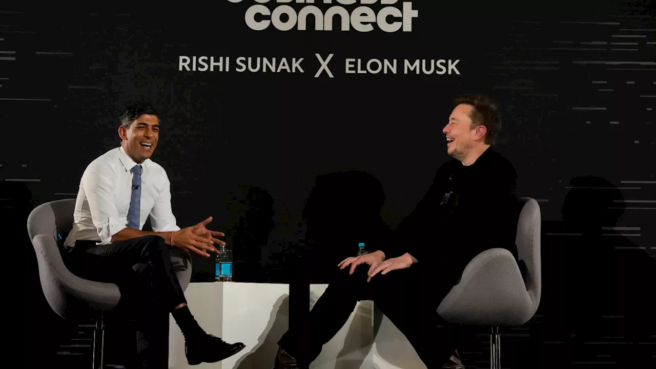 Elon Musk tells Rishi Sunak AI will bring a time when 'no job is needed'