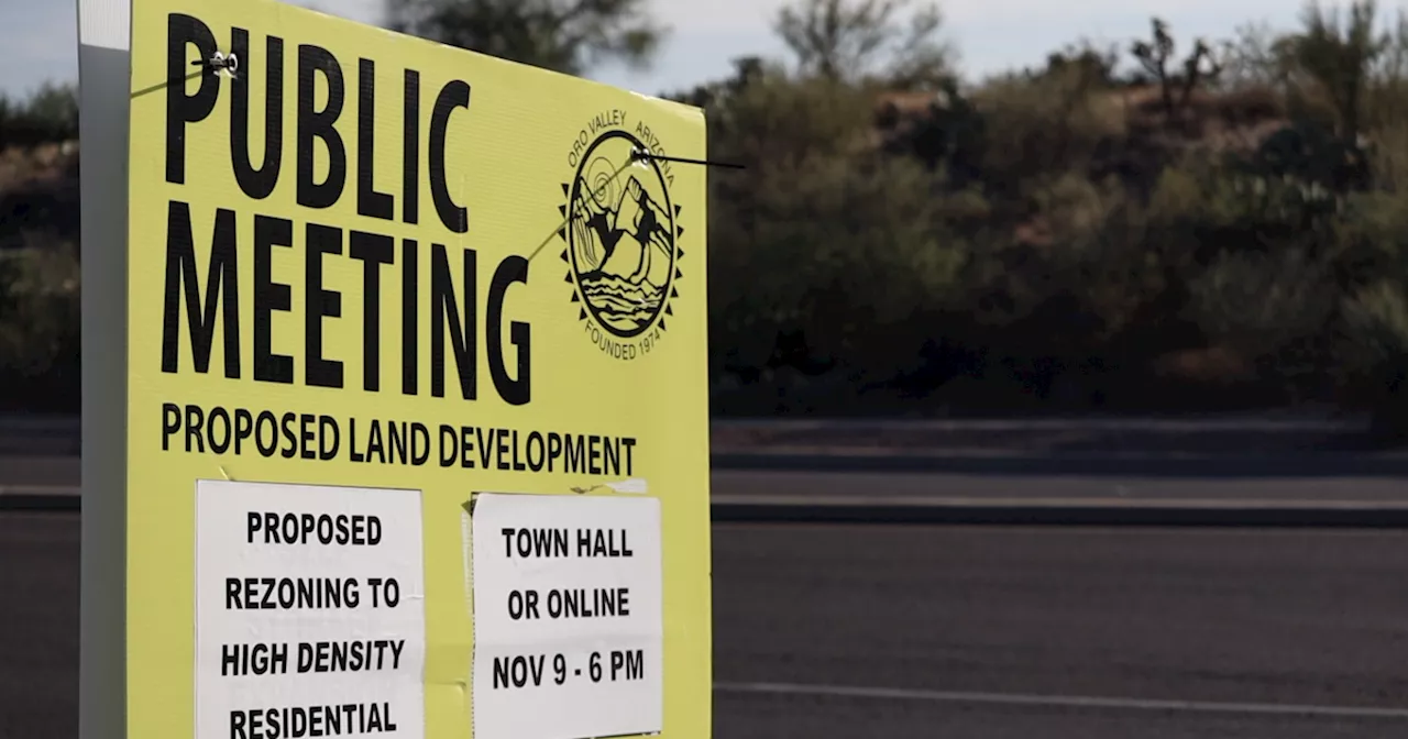 Rancho Vistoso residents say 'no' to proposed rezoning