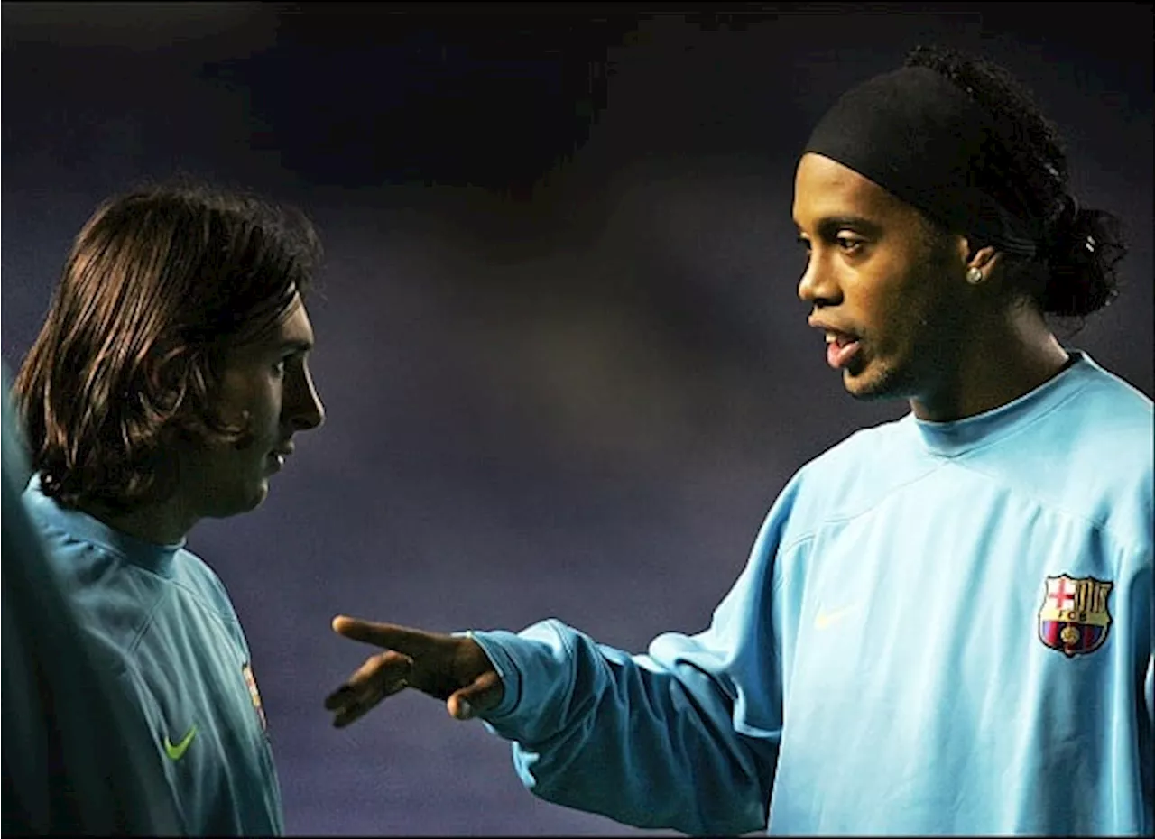 Ronaldinho reveals the one advice he gave Messi at Barca