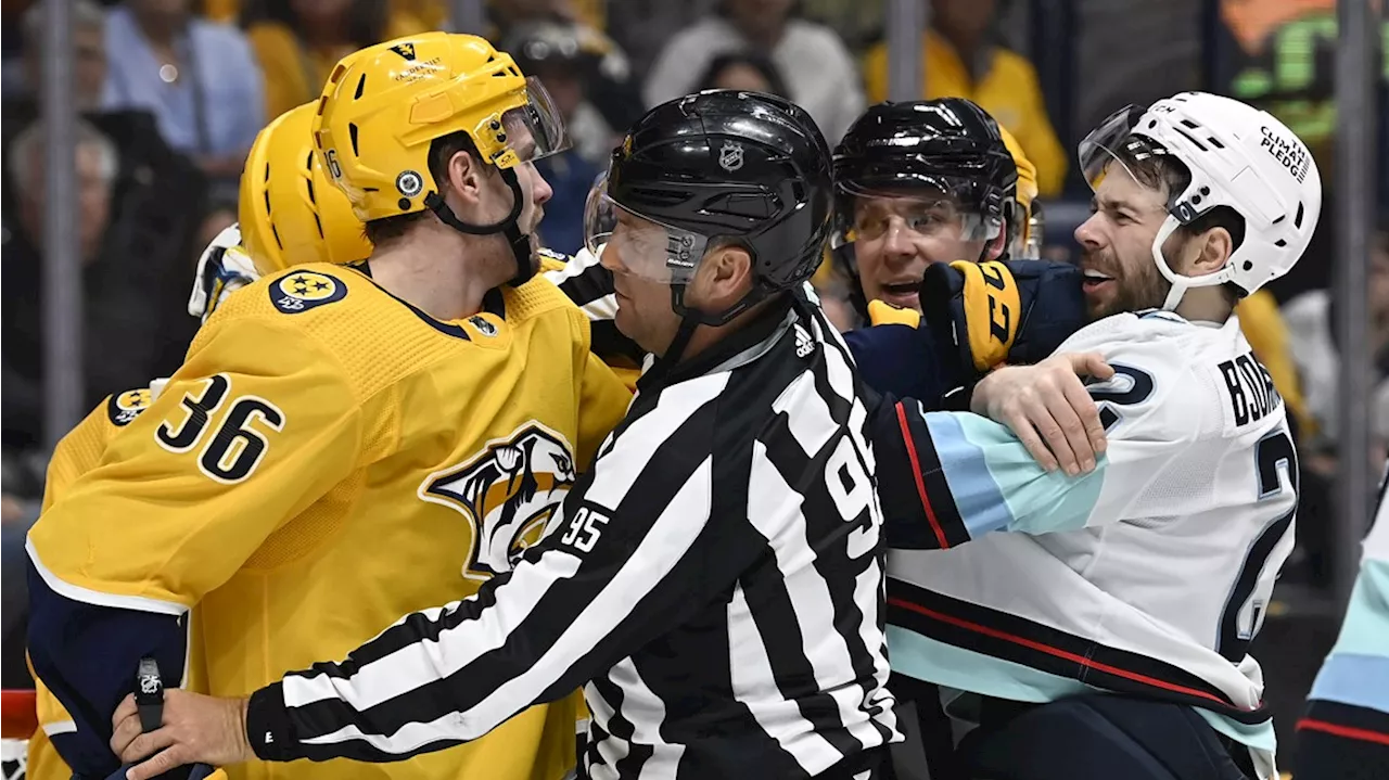 Kraken host the Predators after overtime win