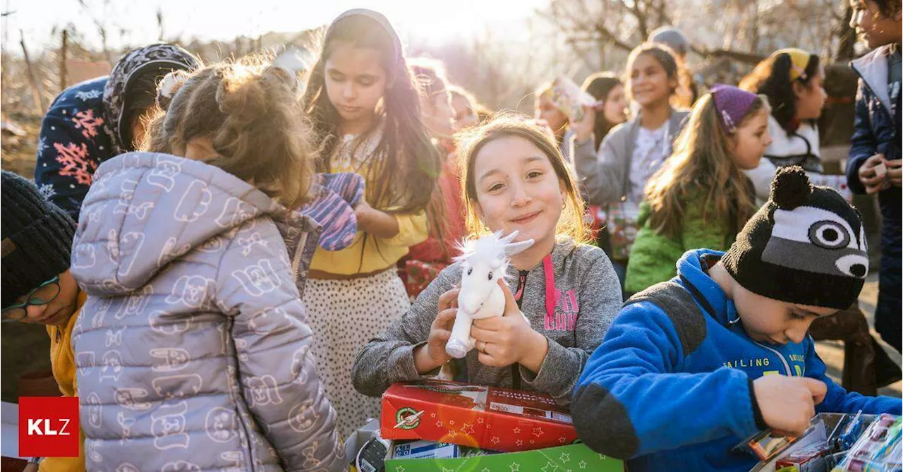 Kindern helfen:Weihnachten im Schuhkarton: Abgabewoche startet am 6. November